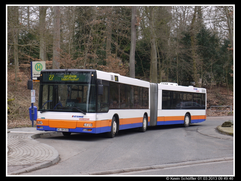 WI-QM 151 Dotzheim Waldfriedhof 01.03.2013