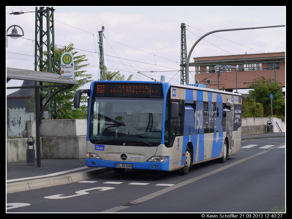 MZ-SW 5205 Bingen Stadtbahnhof 21.09.2013