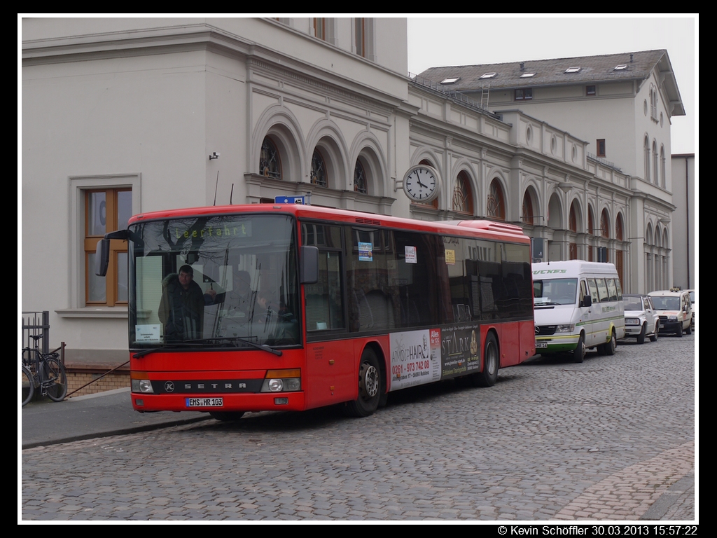 EMS-HR 103 Rüdesheim (Rhein) Bahnhof 30.03.2013