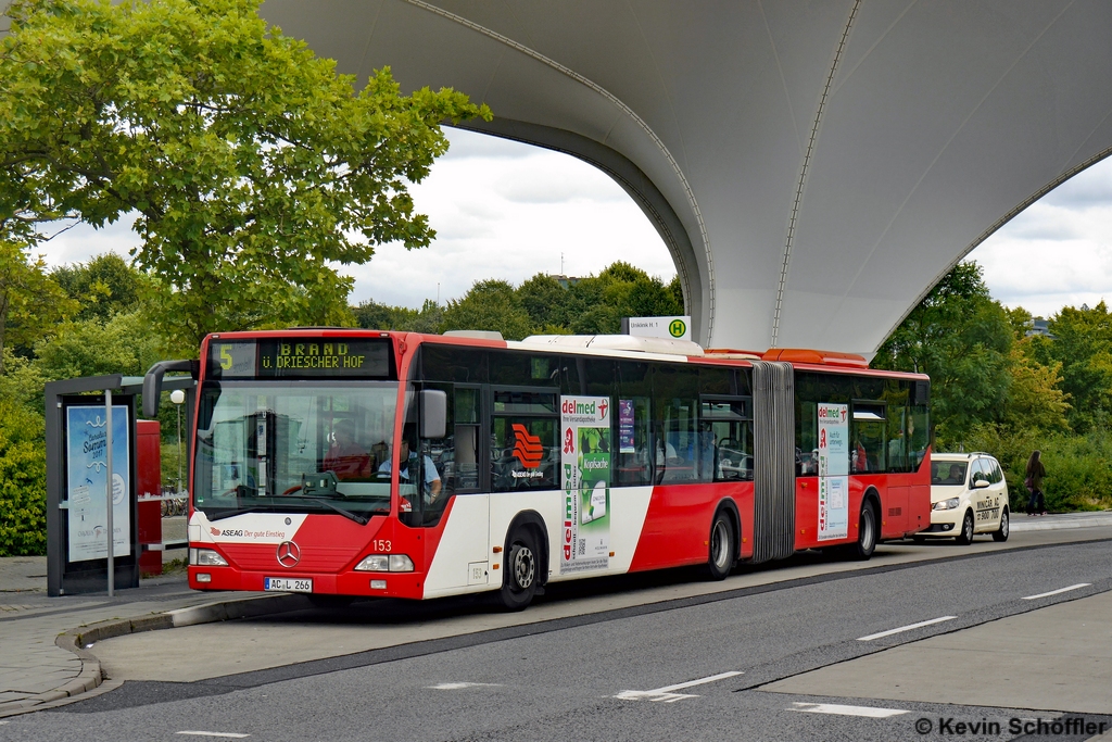 Wagen 153 | AC-L 266 | Aachen, Uniklinik | 09.08.2017