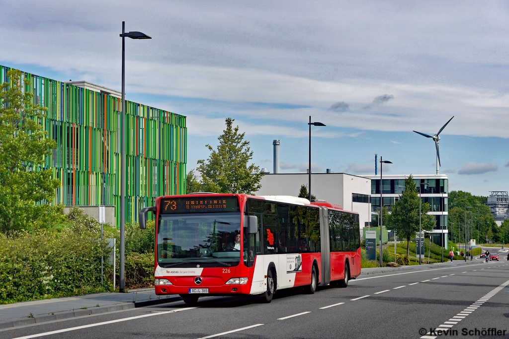 Wagen 226 | AC-L 365 | Aachen, Forckenbeckstraße | 09.08.2017