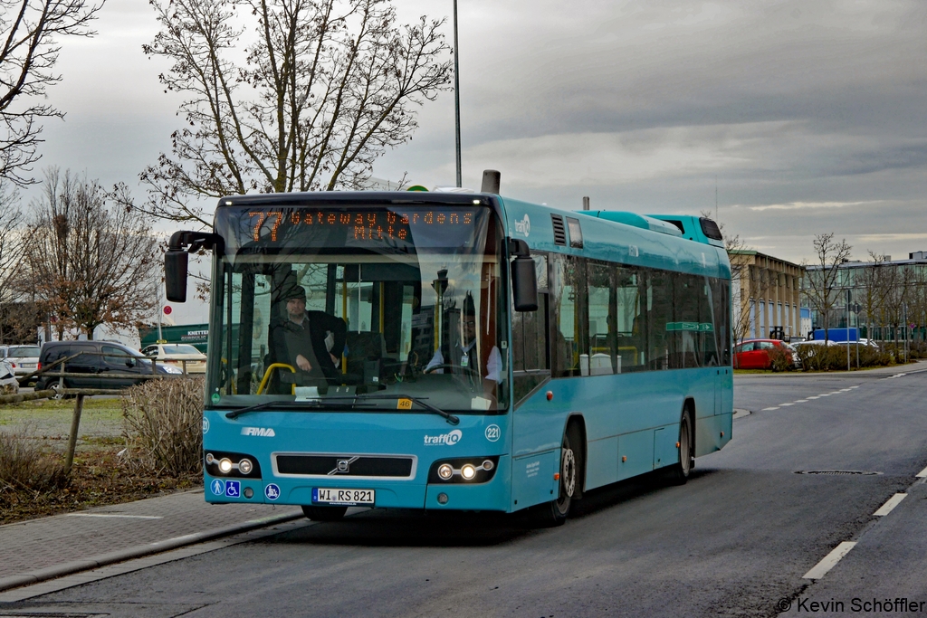 Wagen 221 | WI-RS 821 | Flughafen Geb. 543 | 18.12.2019