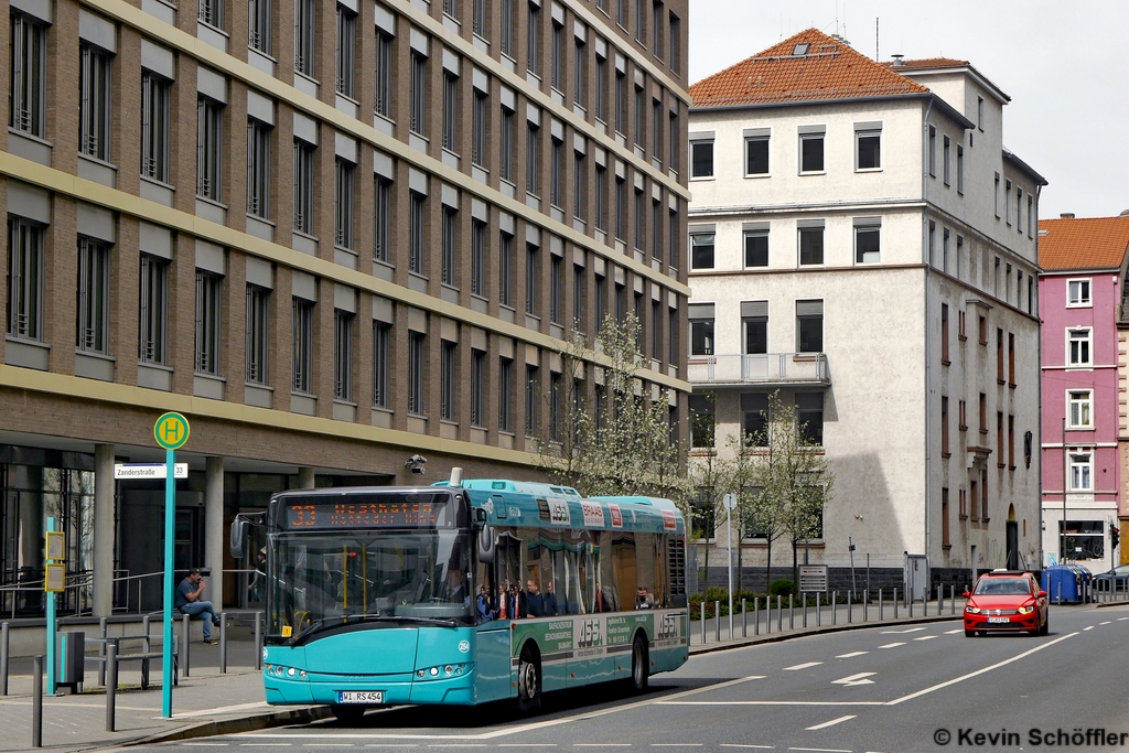 Wagen 254 | WI-RS 454 | Westhafen Zanderstraße | 09.04.2018