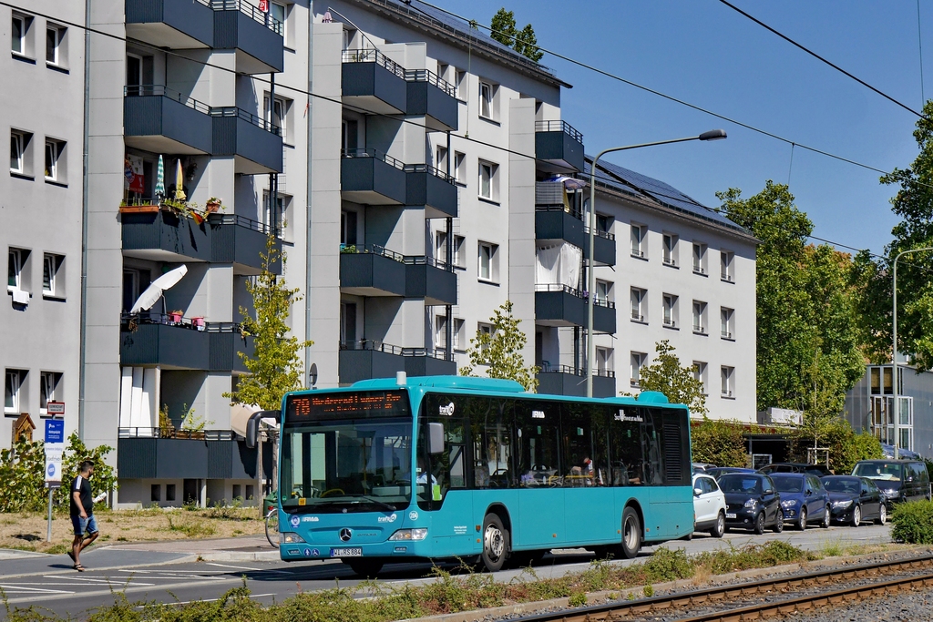 Wagen 264 | WI-RS 864 | Niederrad Adolf-Miersch-Straße | 19.08.2018