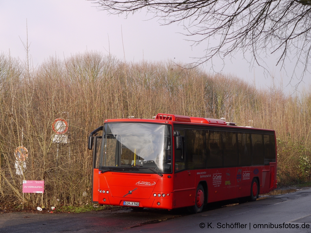 SIM-X 740 Sprendlingen (Rheinhessen) Bahnhof 27.01.2015