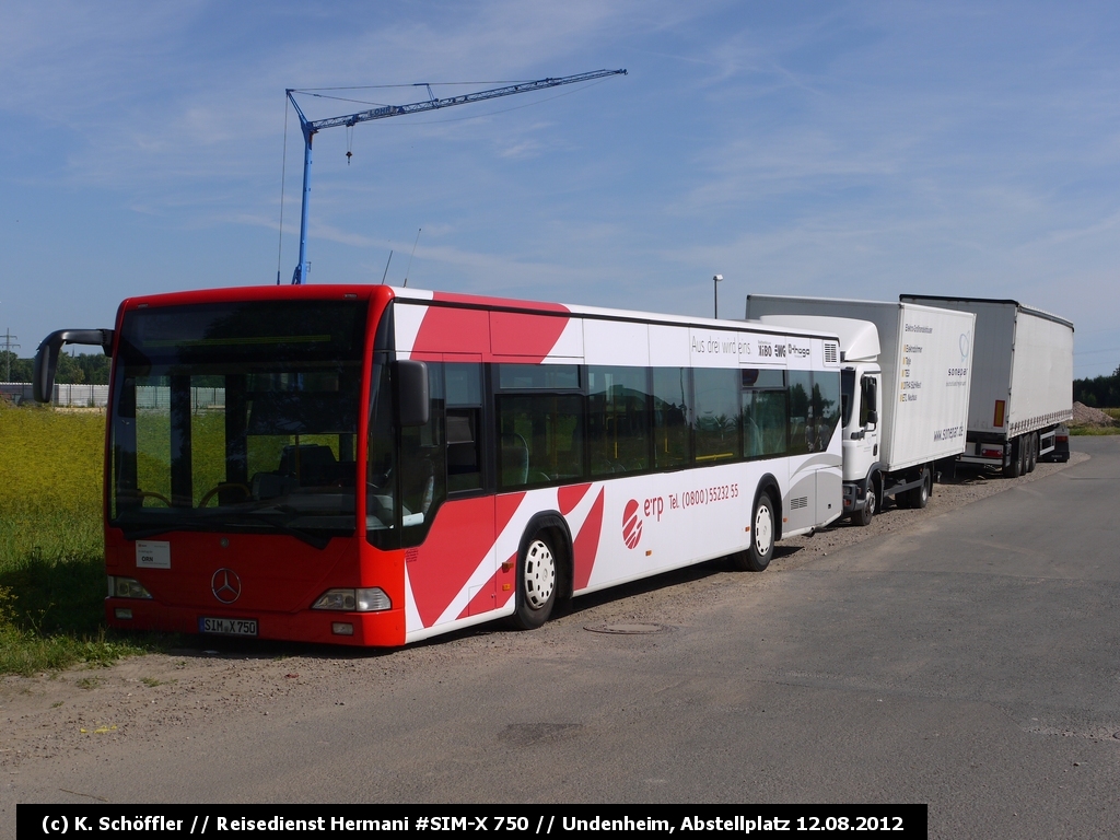 SIM-X 750 Undenheim ORN-Abstellplatz 12.08.2012