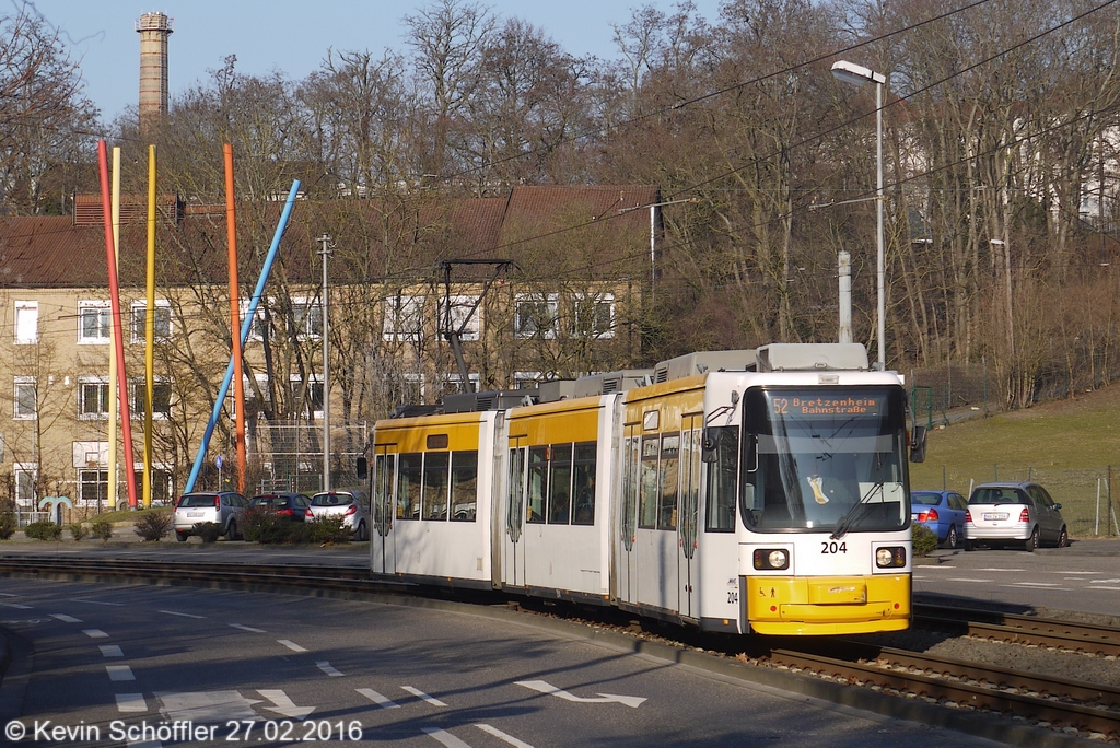 Tw 204 Untere Zahlbacher Straße 27.02.2016