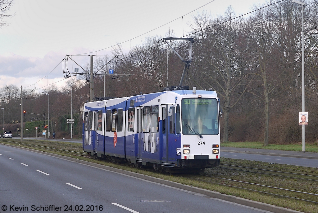 Tw 274 Hechtsheim Rheinhessenstraße 24.02.2016