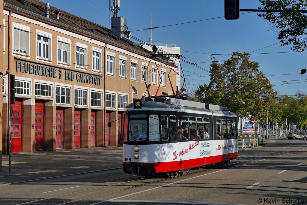 Wagen 156 | Stuttgart-Bad Cannstatt Mercedesstraße | 26.10.2019