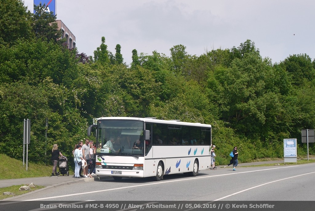 MZ-B 4950 Alzey Arbeitsamt 05.06.2016