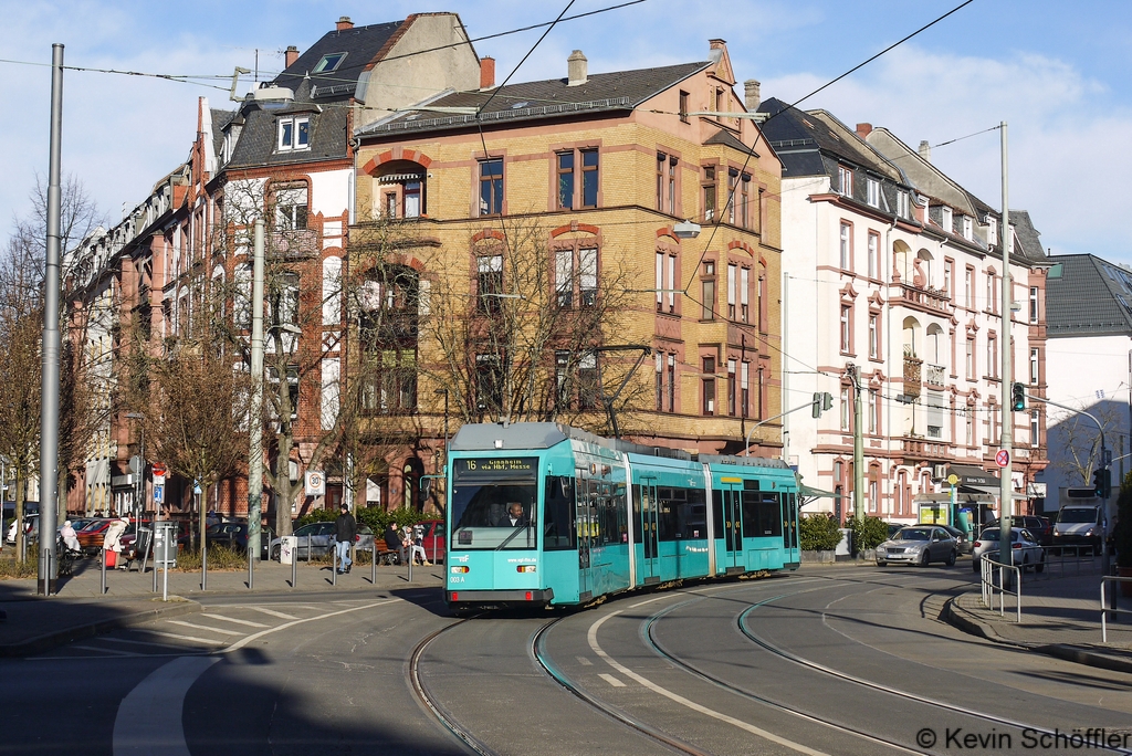 Tw 003 Sachsenhausen Brücken-/Textorstraße 20.01.2017