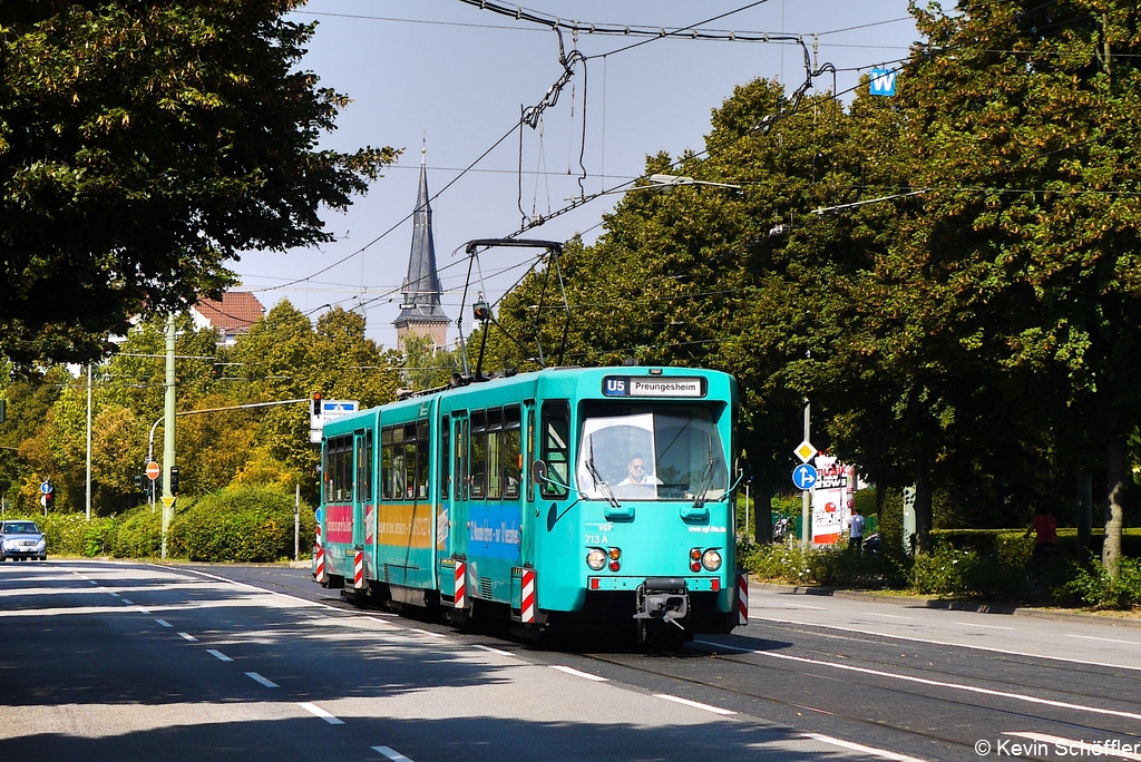 Tw 713 Eckenheimer Landstraße 15.09.2016