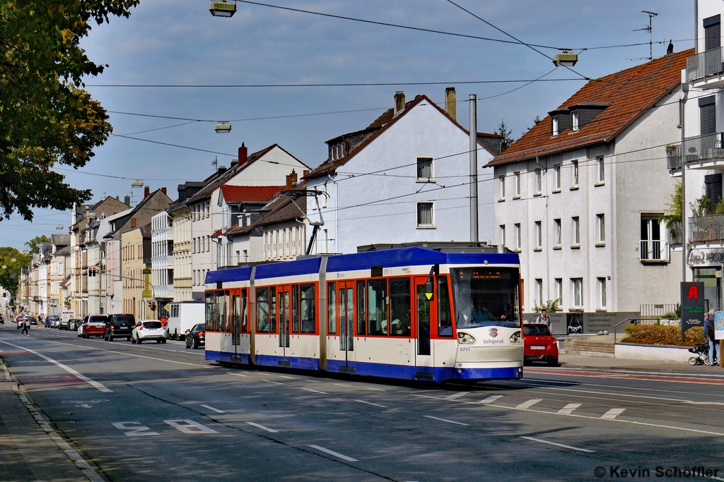 Wagen 0791 | Darmstadt Heidelberger Straße | 30.08.2018