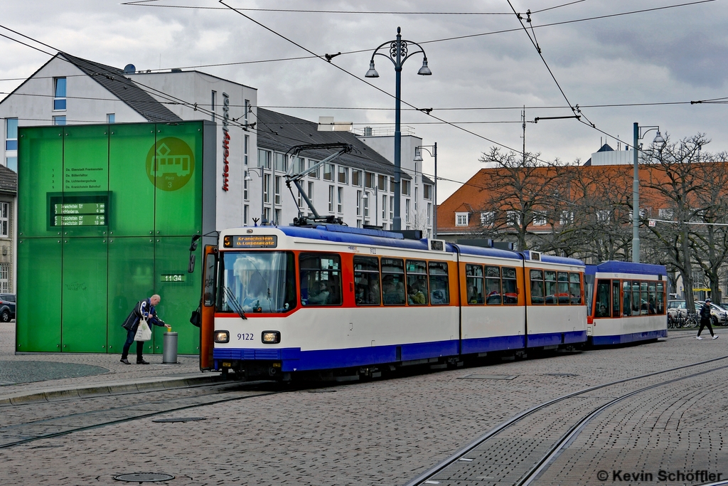 Wagen 9122 | Darmstadt Hauptbahnhof | 27.03.2019