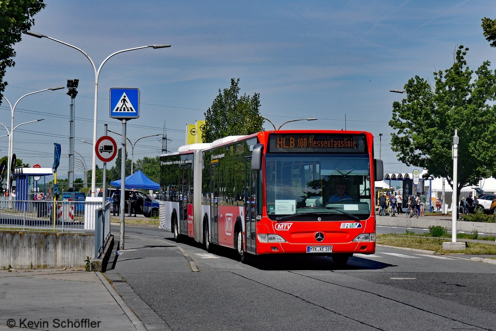 HLB Hessenbus | MTK-KE 189 | Rüsselsheim Mainzer Straße | 15.06.2017