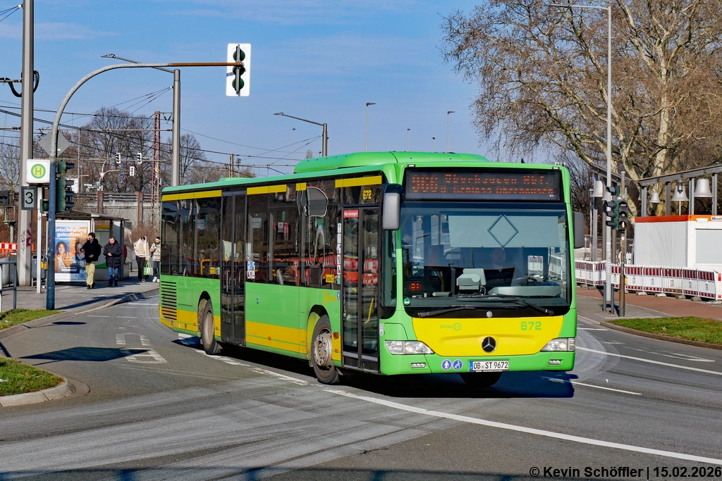 Wagen 672 | OB-ST 9672 | Sterkrade Bahnhof | 15.02.2026