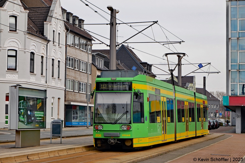 Wagen 206 | Sterkrade Neumarkt | 28.03.2023