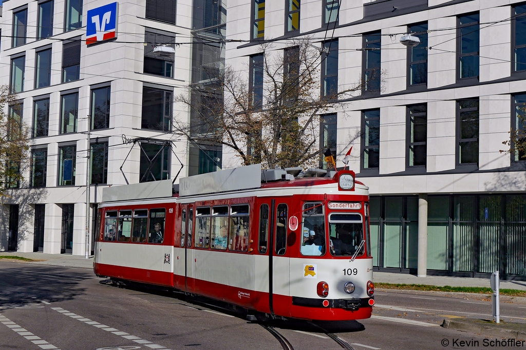 Wagen 109 | Stuttgart-Bad Cannstatt Daimlerstraße | 27.10.2019