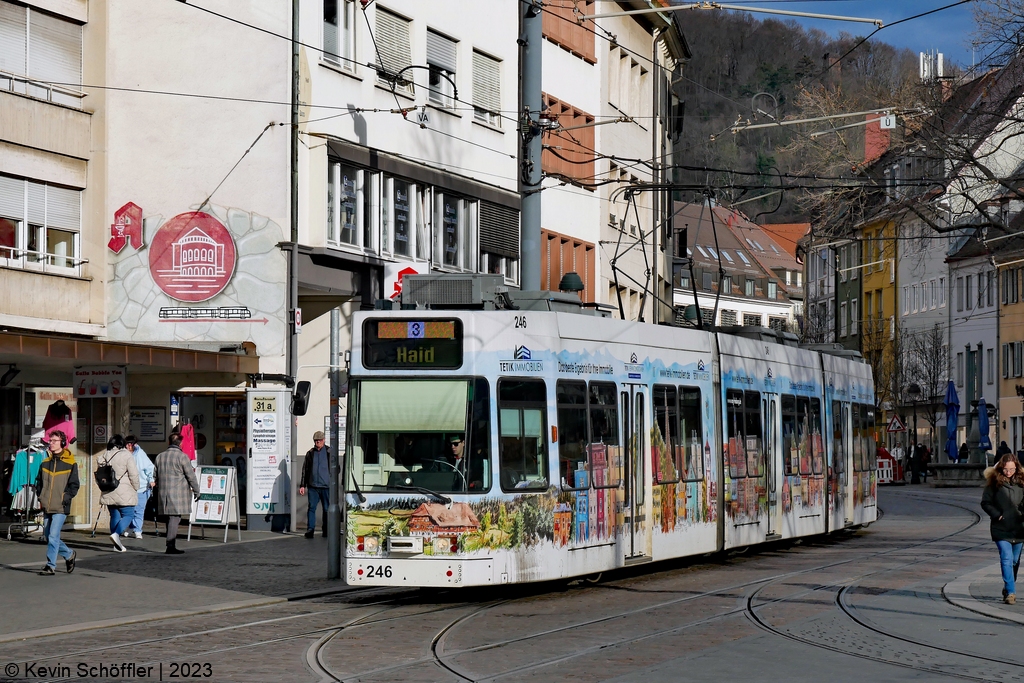 Wagen 246 | Bertoldstraße | 15.03.2023