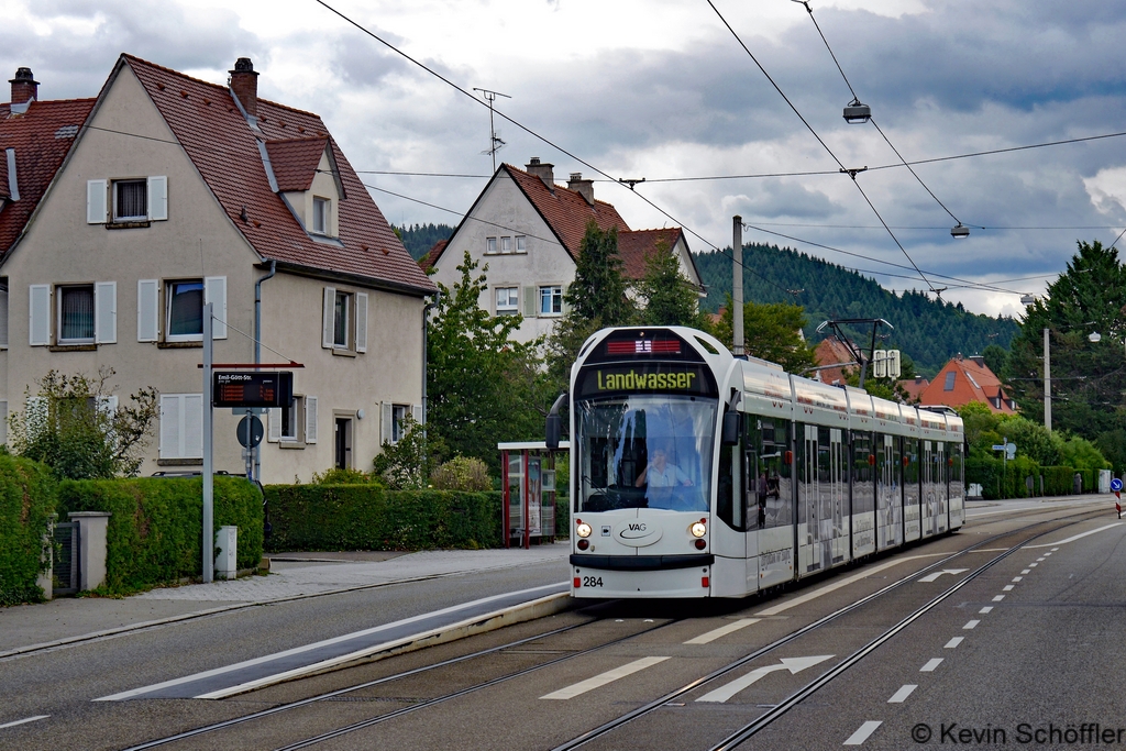 Tw 284 Littenweiler Emil-Gött-Straße 28.06.2017