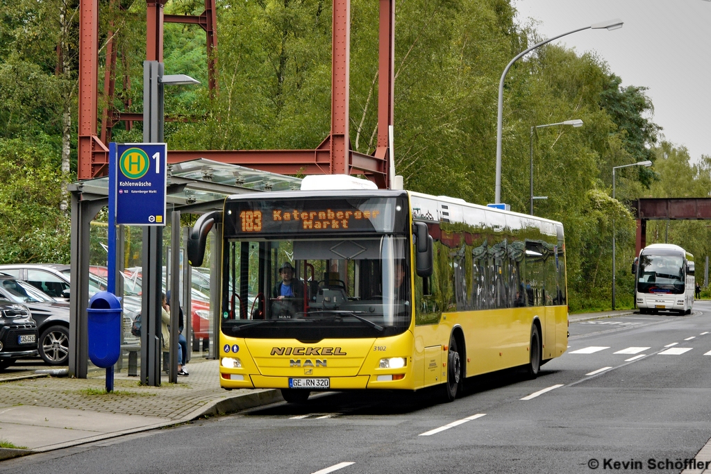 Wagen 3102 | GE-RN 320 | Essen-Stoppenberg Kohlenwäsche 15.09.2017