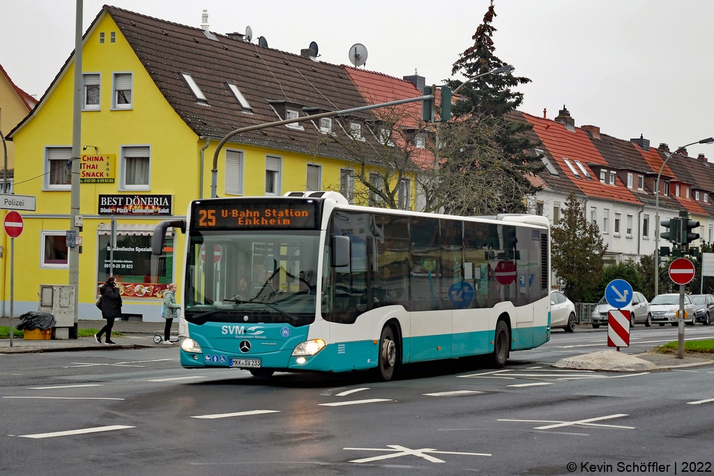 MKK-SV 233 | Enkheim Vilbeler Landstraße | 03.12.2022