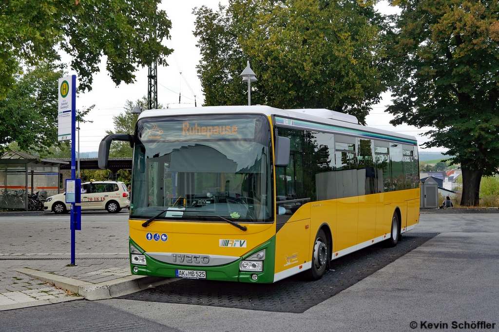 AK-MB 525 Eltville Bahnhof 04.09.2018