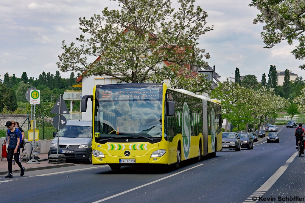 CW-LL 1350 Frankfurt-Oberrad, Buchrainplatz 09.05.2018