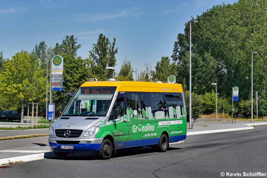 Wagen 10007 | L-NV 1022 | Lausen Buswendestelle | 04.07.2018