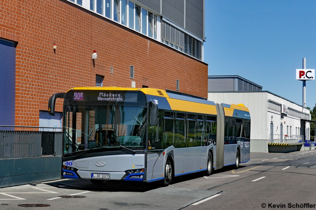 Wagen 14165 | L-DE 1017 | Paunsdorf-Center | 30.06.2018