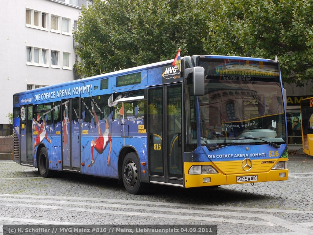 MZ-SW 816 Mainz Liebfrauenplatz 04.09.2011