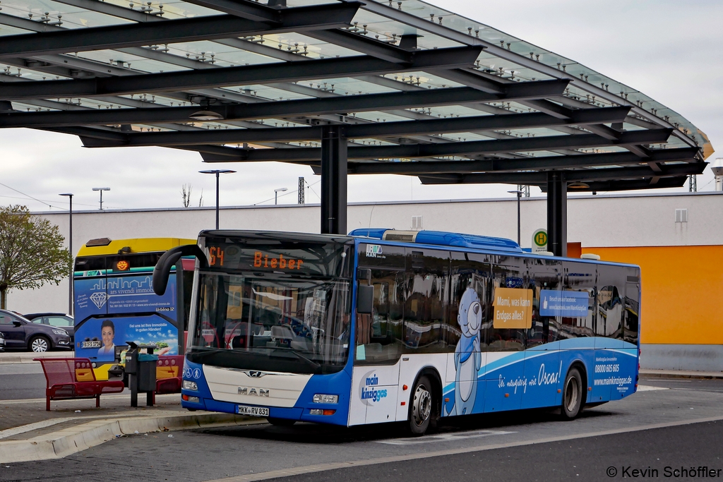 MKK-RV 831 | Gelnhausen Busbahnhof | 24.11.2021