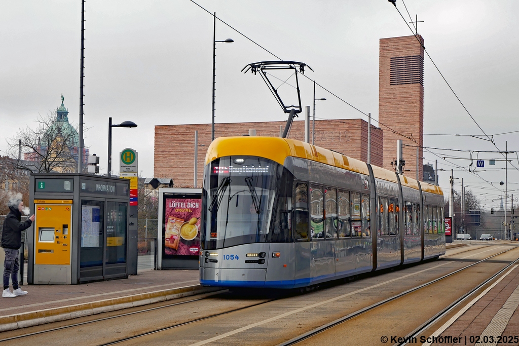 Wagen 1054 | Wilhelm-Leuschner-Platz | 02.03.2025