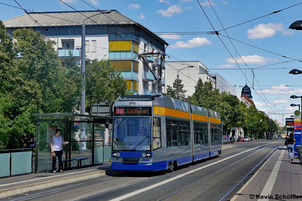 Wagen 1104 | Connewitz Kreuz | 01.07.2018