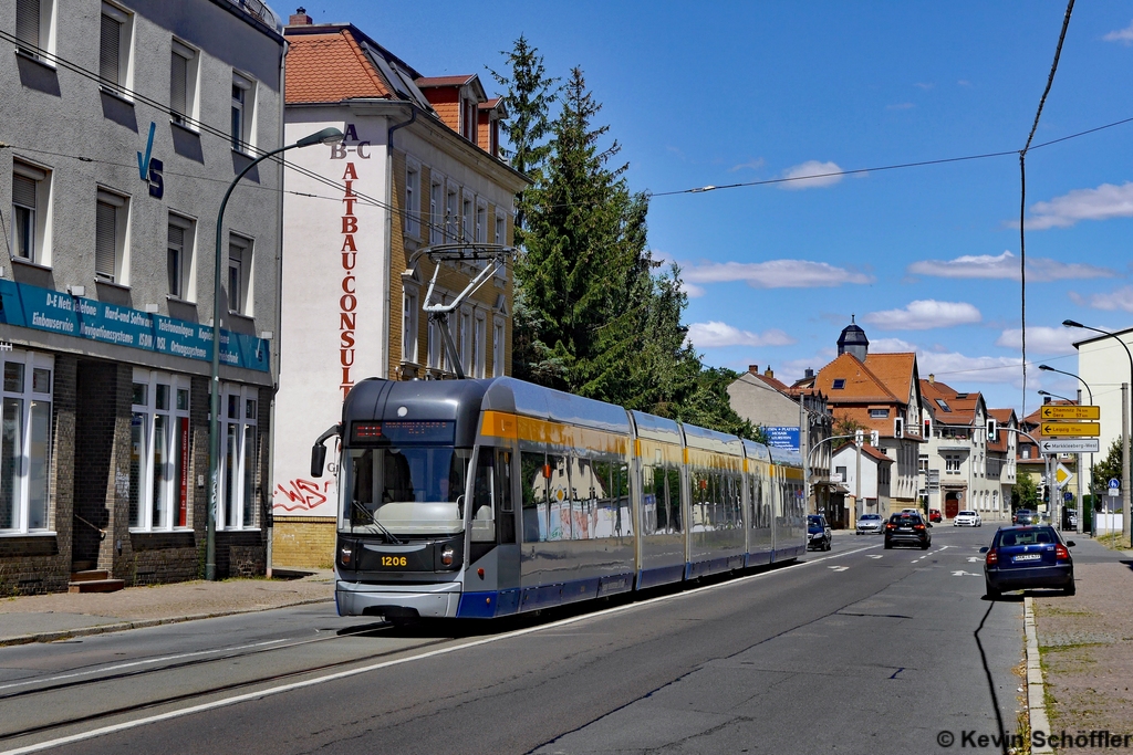 Wagen 1206 | Markkleeberg-Ost, Schillerplatz | 01.07.2018