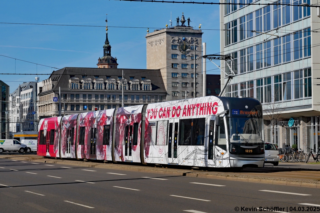 Wagen 1225 | Augustusplatz | 04.03.2025