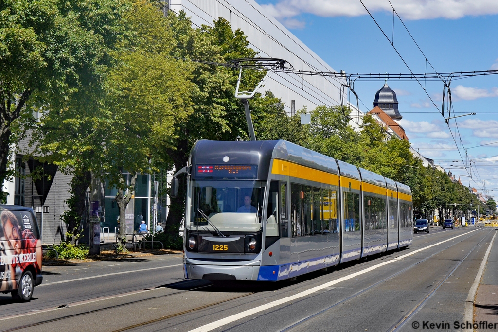 Wagen 1225 | Connewitz Karl-Liebknecht-Straße | 01.07.2018