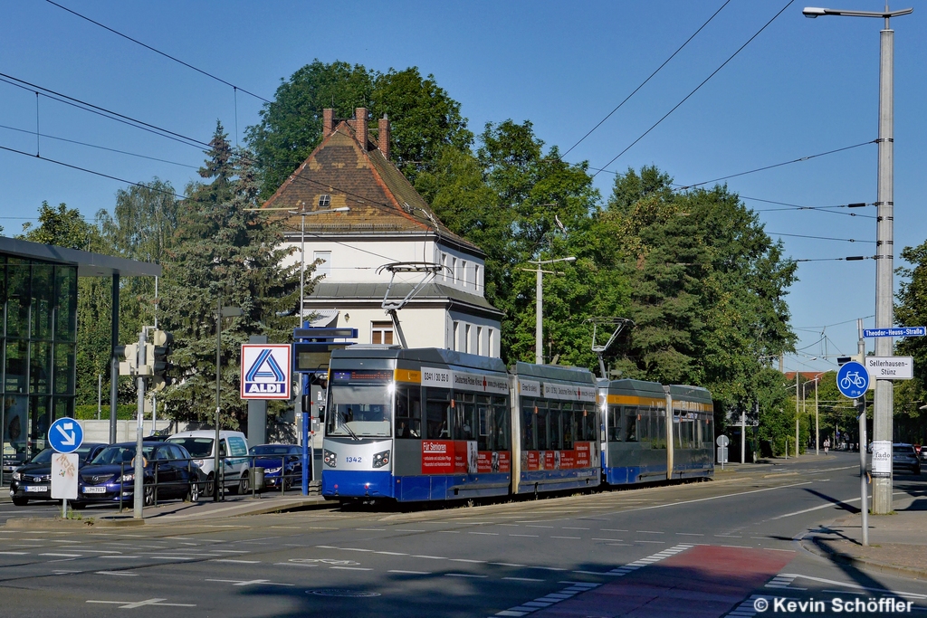 Wagen 1342 | Sellerhausen Theodor-Heuss-Straße | 03.07.2018