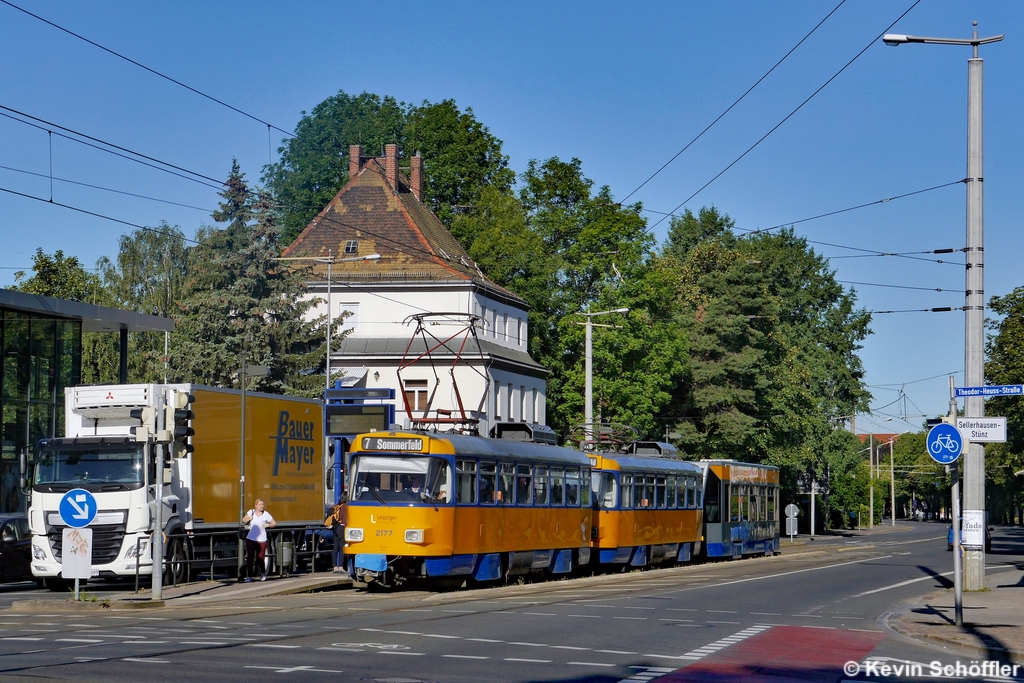 Wagen 2177 | Sellerhausen Theodor-Heuss-Straße | 03.07.2018