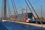 Wagen 4312 u.a. | Oberkasseler Brücke | 13.01.2025 Wagen 4312 u.a. | Oberkasseler Brücke | 13.01.2025
