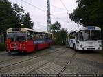 FÜ-CT 300H + NM-06353 Schwanheim Verkehrsmuseum (Außenfläche) 11.09.2011