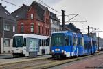 Tw 277 + Tw 281 Oberhausen-Sterkrade Neumarkt 14.09.2017